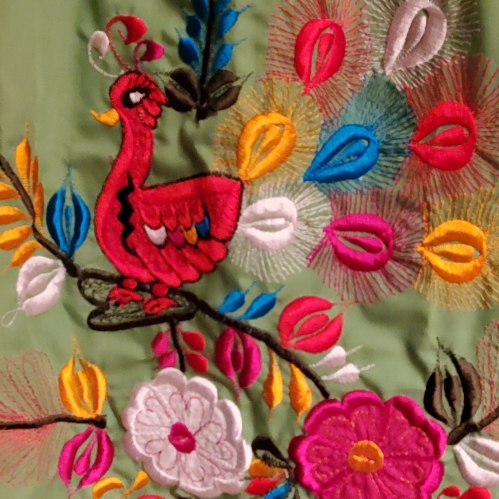 Embroidered girl dresses, dresses blusas, casual d - Picture 4 of 6